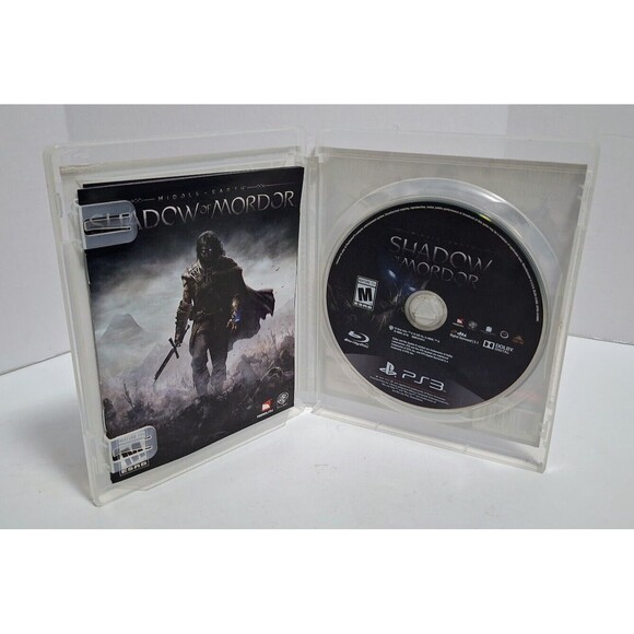 2014 MONOLITH SONY PLAYSTATION 3 PS3 MIDDLE EARTH SHADOW OF MORDOR CIB - Picture 4 of 4